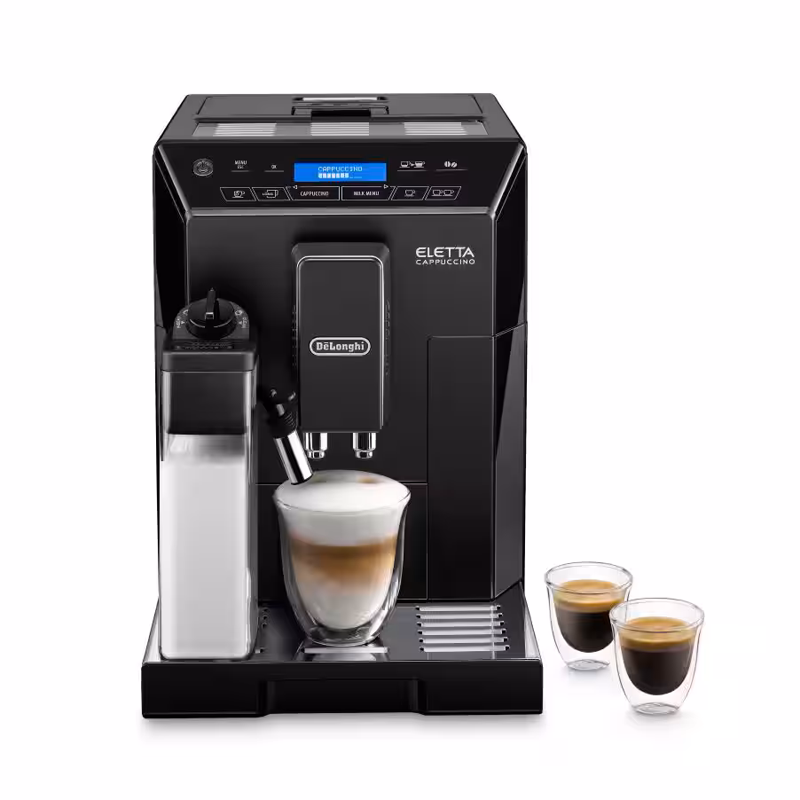 Machine à cafe automatique avec broyeur à grains intégré De'Longhi eletta cuppuccino