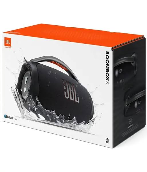 enceinte Bluetooth portables jbl boombox 3 Système audio à 3 voies - Protection totale (IP67) - 24h d'autonomie - fonction powerbank