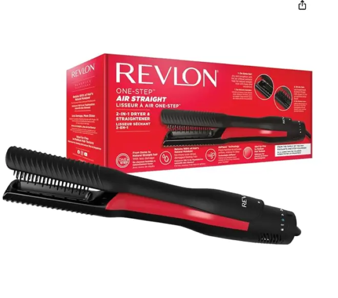 Lisseur séchant 2-en-1 Revlon One-Step Air Straight