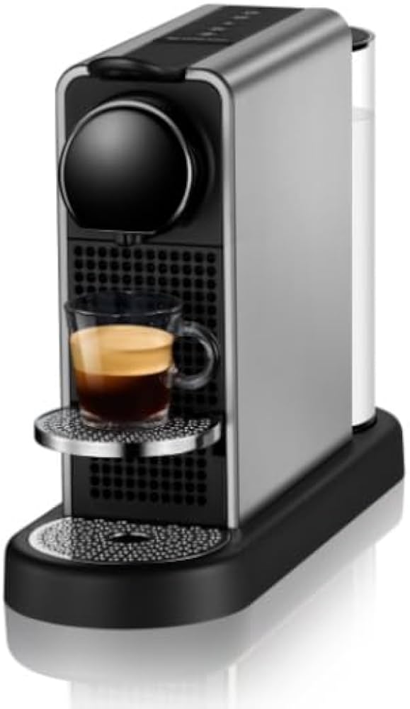 Nespresso Citiz Platinum Capsule Coffee Machine - 19 bar - 4 cup sizes - 1L