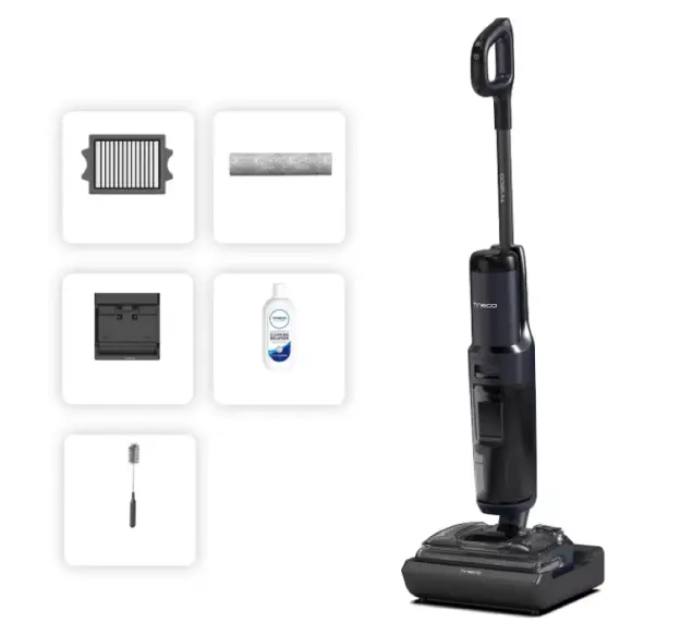 TINECO Floor One S7 Stretch Aspirateur Laveur, Aspirateur Balai sans Fil, Autonomie: 50 Minutes,220W 21000pa