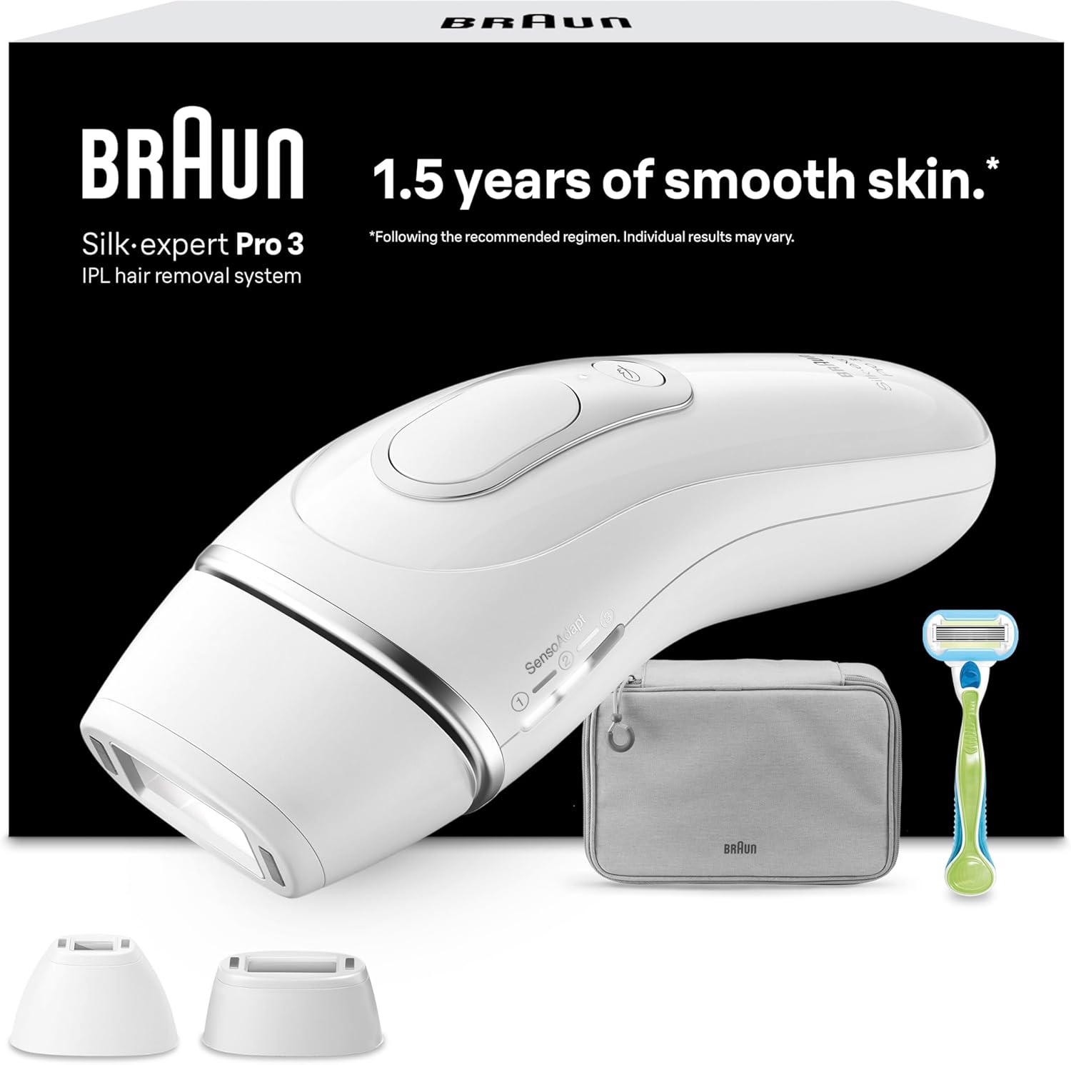 Épilateur à lumière pulsée braun Silkexpert Pro 3 pl3122
