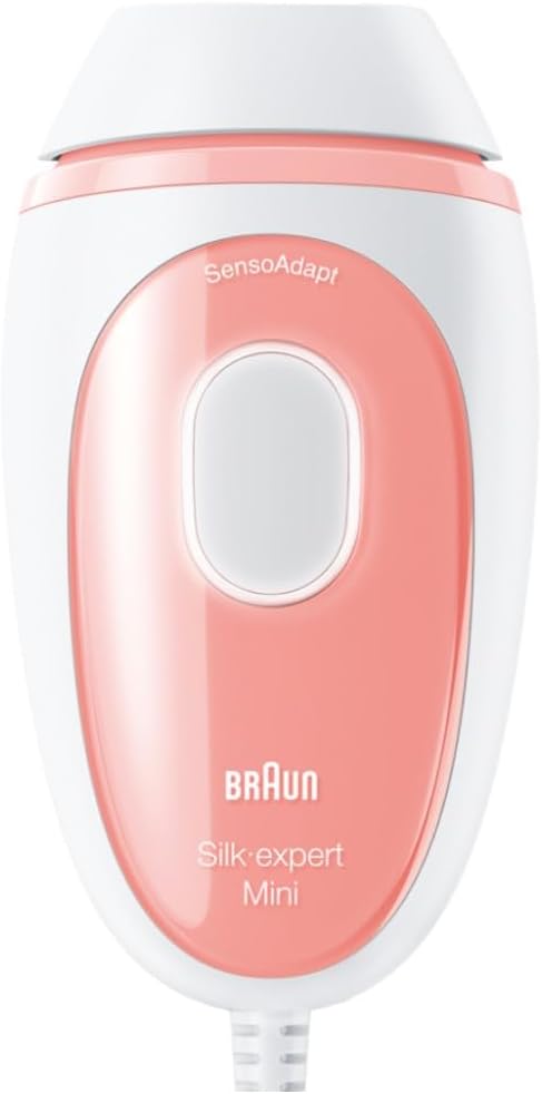 braun Silk-expert Mini Epilateur à lumière pulsée et laser, 300 000 flashs - PL1000