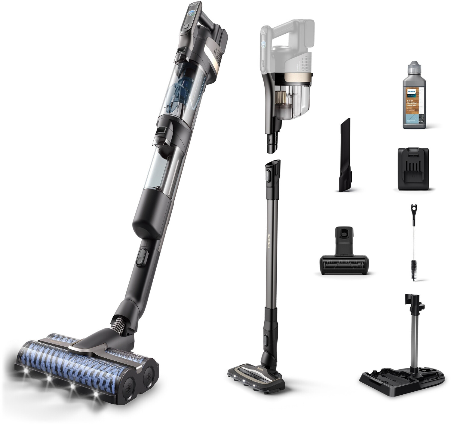 Philips Balai aspirateur laveur 3EN1 XW9463 AquaTrio -  30 min-  0,5 L Filtre HEPA-4 000 tr/min