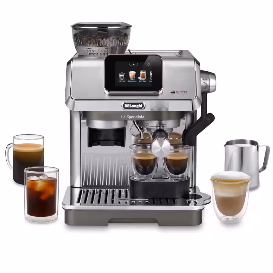 ماكينة تحضير القهوة De'Longhi La Specialista Touch EC9455.M (من الحبوب إلى الكوب) – ضغط 15 بار – شاشة تعمل باللمس – 9 وصفات