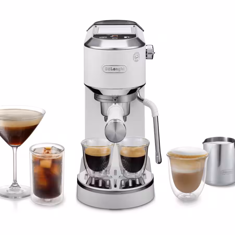 Delonghi Machine à café Dedica Duo Cold Brew 15 bars buse vapeur affichage LED tactile