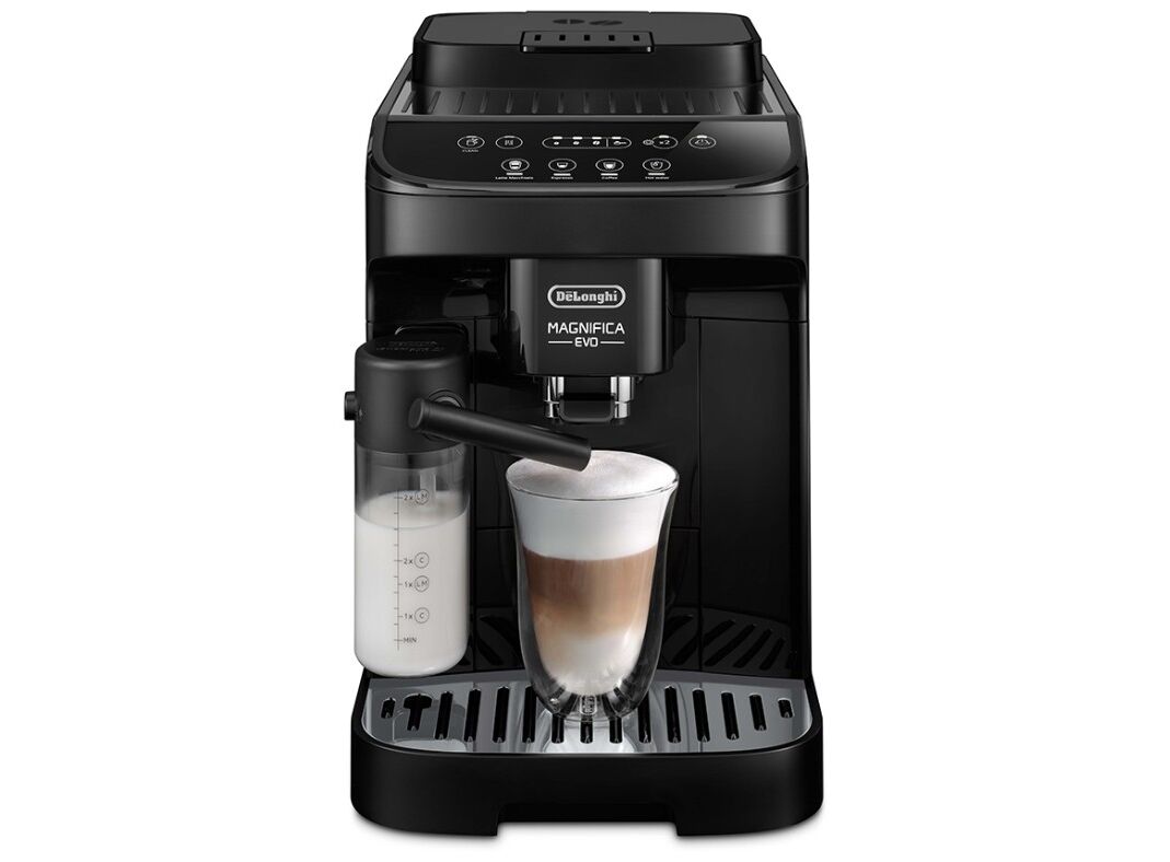 Machine à café avec broyeur intégré De'longhi magnifica evo ecam290.51.b - 15bar - 1450w - 4 boissons